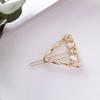 Geometric Pearl and Rhinestone Hair Clips, 3-Piece Set for Women view 4