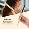 Hair Smoothing Brush with Nylon Bristles and Fine-Tooth Tail Comb view 3
