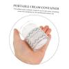 2-Pack Empty Cosmetic and Food Storage Containers with Lids view 4