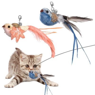 SZSIQI 2-Pack Cat Toy Bird