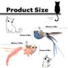 SZSIQI 2-Pack Cat Toy Bird view 2