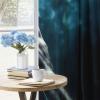 Dark Blackout Grommet Curtains, Thermal H 200 x W 70 cm, Set of 2, Basketball Player Pattern view 4