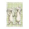 JUMBEAR Two Happy Koala Bear Fitted Crib Sheet view 1