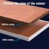 CTRSM U-Shaped Furniture Edge Protector, 16.4 ft Self-Adhesive TPE Edge Banding, Beige, 15 mm view 2