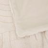 Atmosphera Arka Jacquard Faux Fur Throw, Ivory, 230 x 180 cm view 3