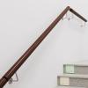 Wooden Wall-Mounted Stair Handrail, Walnut, 2.8 m view 1