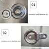 120 cm Stainless Steel Dog Grooming Bath Station with Faucet view 4
