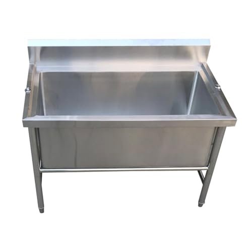 Stainless Steel Dog Grooming Bathtub