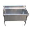 Stainless Steel Dog Grooming Bathtub view 1