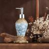Begchy Retro Agate Soap Dispenser with Proof Pump, Refillable Liquid Hand Lotion Bottle for Bathroom, Bedroom, and Kitchen view 2
