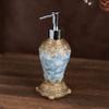Begchy Retro Agate Soap Dispenser with Proof Pump, Refillable Liquid Hand Lotion Bottle for Bathroom, Bedroom, and Kitchen view 3