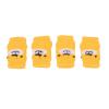 Akozon 4-Pack Dog Elbow Protectors, Cartoon Pattern, Joint Protection (XL) view 1
