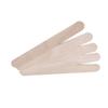 Disposable Wax Spatulas, 100 Count, Rounded Ends view 1