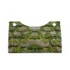 Tissue Box Cover with Moss Stone and Paving Stone Print, Leather, Long, Cute Decorative Organizer for Bathroom, Bedroom, Office, or Car view 4