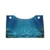 Tranquil Underwater Scenery Printed PVC Leather Tissue Box Cover, Long, Cute, Decorative Organizer for Bathroom, Bedroom, Office, or Car view 4
