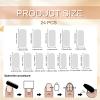 GlamRays Long Square Pink 3D Press-On Nails, 24-Piece Set view 2