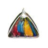 Printed Parrot Tissue Box Cover, Long and Cute Decorative Organizer for Bathroom, Bedroom, Office, or Car view 3