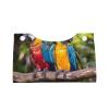 Printed Parrot Tissue Box Cover, Long and Cute Decorative Organizer for Bathroom, Bedroom, Office, or Car view 4