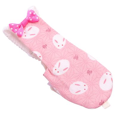 Bird Diaper for Pigeons and Birds, Pink Bunny, Fabric