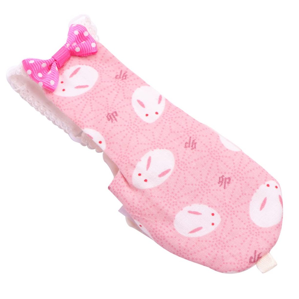 Bird Diaper for Pigeons and Birds, Pink Bunny, Fabric