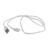 Laroal 2-Piece Magnetic USB Charging Cable, 0.8 m, 7 mm Pin Spacing, White view 3