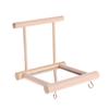BESPORTBLE 2-Piece Parrot Stand with Mirror, Bird Toy for Cages view 1