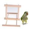 BESPORTBLE 2-Piece Parrot Stand with Mirror, Bird Toy for Cages view 4