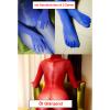 BESYFAY Unisex Nylon Bodystocking with Half Hood view 3