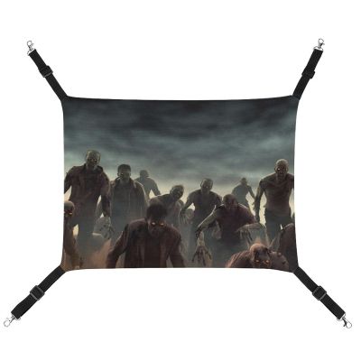 QMNVBDS Many Zombie Pet Hammock for Cats and Small Pets