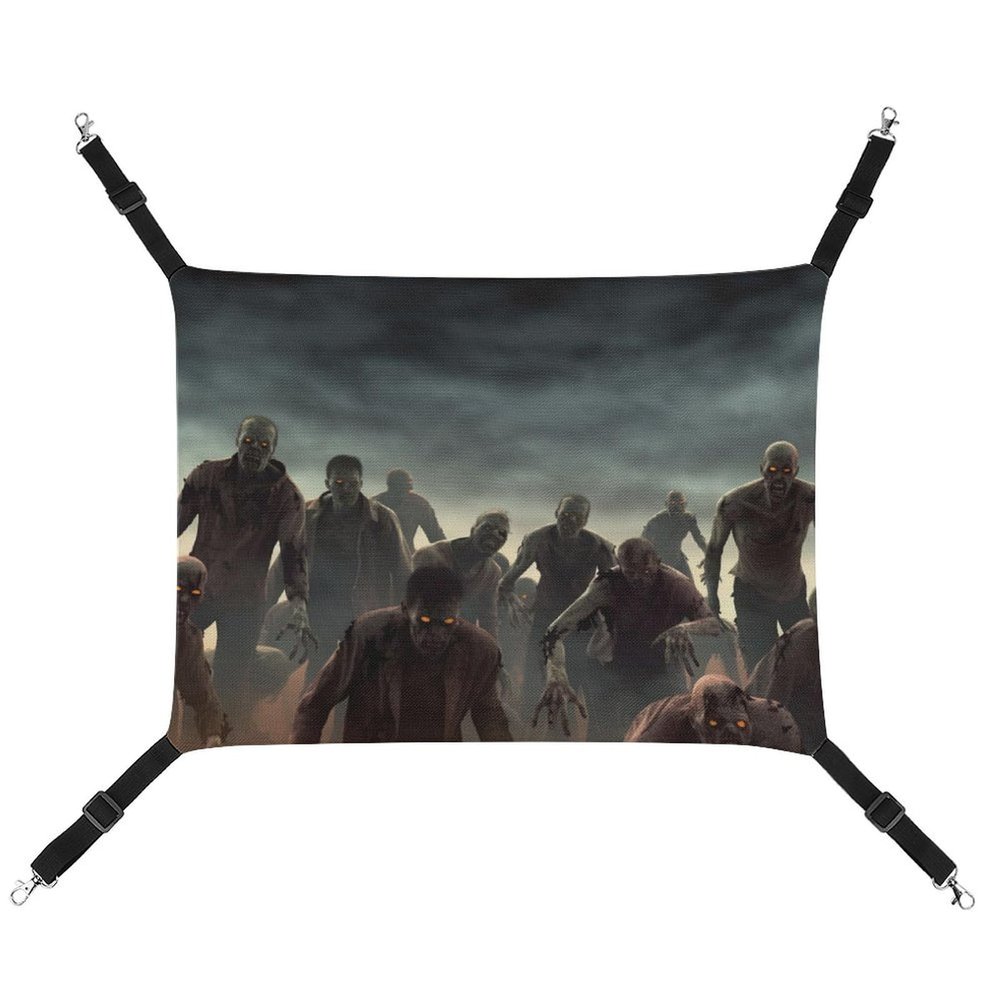 QMNVBDS Many Zombie Pet Hammock for Cats and Small Pets