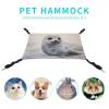 Harp Seal Painting Small Pet Hammock for Cage view 4