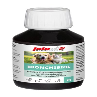 JuloVet BronchiBiol Liquid Supplement, 100 mL
