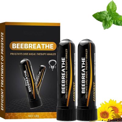 BeeStrong BeeBoom Beemax Nasal Inhaler for Prostate Wellness, 2 Pcs