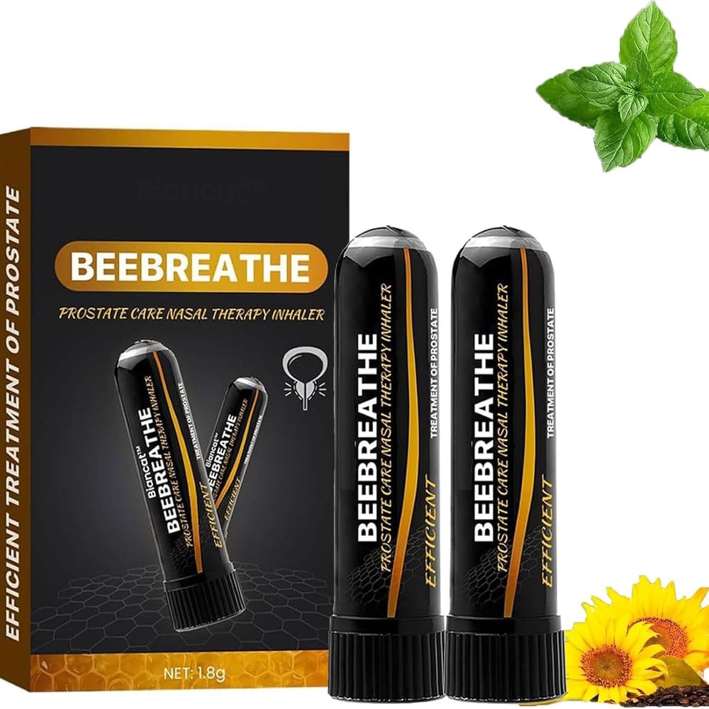BeeStrong BeeBoom Beemax Nasal Inhaler for Prostate Wellness, 2 Pcs