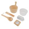 Wooden Sauna Bucket Set for Spa and Shower view 1