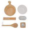 Wooden Sauna Bucket Set for Spa and Shower view 2