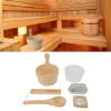 Wooden Sauna Bucket Set for Spa and Shower view 4