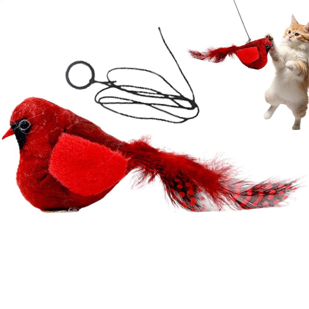 Interactive Flying Bird Toy for Cats