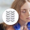 FRCOLOR 10 Pairs Handmade Multi-Layer False Eyelashes view 4