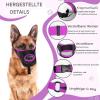 Adjustable Breathable Mesh Dog Muzzle for Small, Medium, and Large Dogs view 3