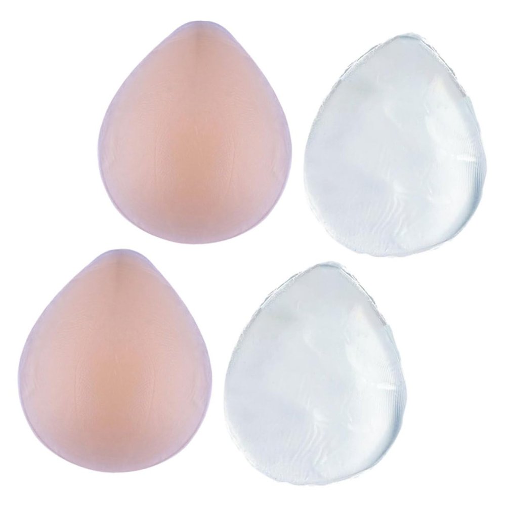 4-Piece Silicone Intimate Adhesive Pads for Women, Self-Adhesive for Swimming