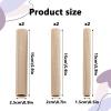 6-Piece Silicone Toe Caps, 3 Sizes, 15 cm Toe Cushion Tubes for Corns, Calluses and Hallux Valgus view 2