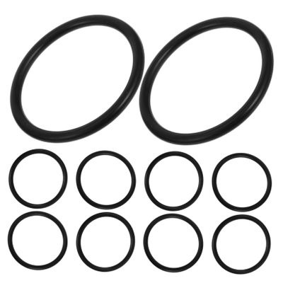 MUCKLILY 10-Pack Rubber Rings for Singing Bowls, 76 mm Inner, EPDM Seals, Heat-Resistant