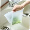 FRCOLOR Disposable Kitchen Sink Strainer Bags, 60-Pack, PE view 3