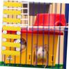OATIPHO Wooden Hamster Ladder and Climbing Platform Toy view 4