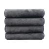 CSFFA 4-Piece Reusable Microfiber Makeup Remover Pads, Gray view 1
