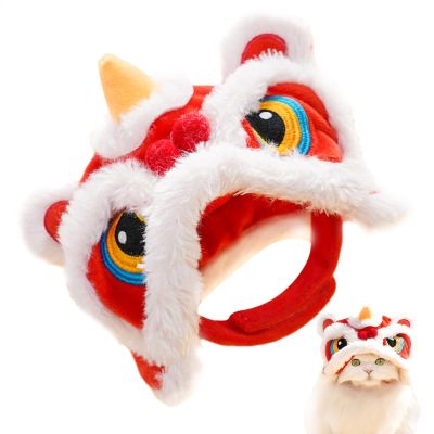 Cat Lion Dance Hat