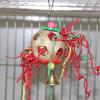 Shredded Toy for Birds - Rattan Ball view 2