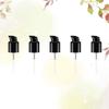 FRCOLOR 5-Pack Black Plastic Lotion Pump Heads with Long Spouts, 20 mm view 3