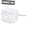 Transparent Acrylic Wall-Mounted Tissue Box view 2